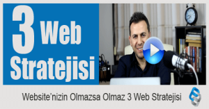 erün albayrak - 3 web stratejisi